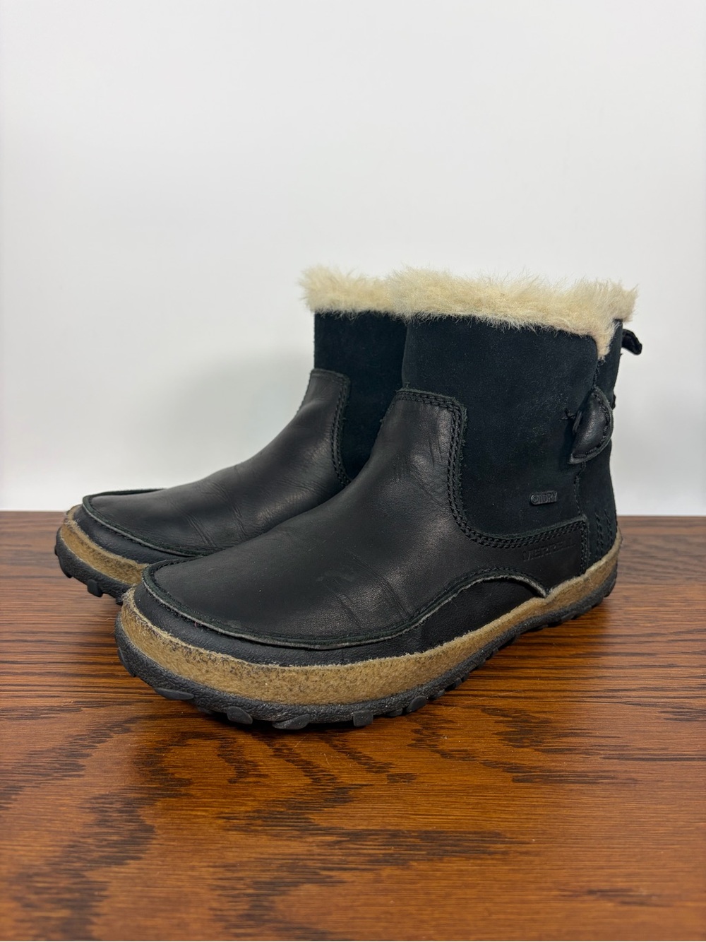 Merrell Tremblack Polar Winter Snow Boots Waterproof Fur Lined Womens Size 8